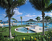 Swimming pool, Cesar Park Hotel. Cancun, Mexico