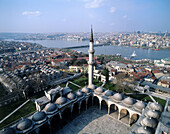 Suleymaniye Mosque. Golden Horn bay. Turkey. Istanbul. Asia.