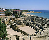 Roman ampitheatre, Tarragona. Catalonia, Spain