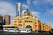 Flinders Street Station. Melbourne City. Victoria. Australia. April 2006