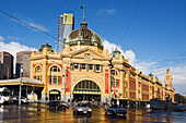 Flinders Street Station. Melbourne City. Victoria. Australia. April 2006