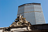 Grand Central Station and Met Life Building. New York City. USA. March 2006