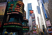 Times Square. Midtown Manhattan. New York City. USA. March 2006