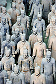 Bingmayong. The Terracota Warriors (W.H.). Xian City. Shaanxi Province. The Silk Road. China. Nov.2006