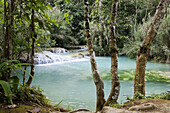 Waterfall near the City. Luang Prabang City (W.H.). Laos. January 2007.