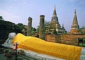 Wat Yai Chai Mongkhon. Ayutthaya City. Thailand. January 2007.