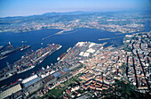 Santurce. Harbour. Bilbao. El Abra. Vizcaya. Euskadi. Spain.