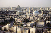 King Abdullah mosque in background. Amman. Jordan.