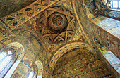 Frescoes. Moldovita monastery. Bucovina. Romania.