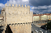 Walls. Ávila. Spain