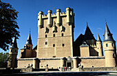 Tower of Juan II in the Alcázar. Segovia. Spain