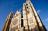 Gothic cathedral. León. Spain