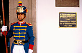 Granadero de Tarqui . (Ecuador s president guards). Palacio de Gobierno. Quito. Ecuador