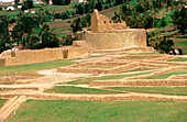 Incan ruins in Ingapirca. Cañar province. Ecuador