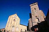 Sainte Marie Cathedral and the Olivetains Chapel in Saint Bertrand-de-Comminges. Haute-Garonne. Midi-Pyrenees. France