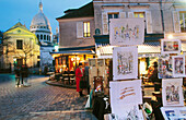 Place du Tertre. Montmartre. Paris. France