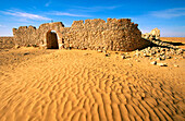 Ksar Guilane in the desert of Tunisia