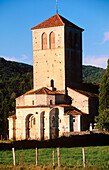 Basilica Saint Just de Valcabrere in Saint Bertrand-de-Comminges. Haute Garonne. Midi-Pyrenees. France