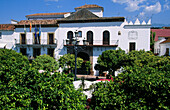 Plaza de los Naranjos and City hall in old town. Marbella. Malaga province. Costa del Sol. Andalucia. Spain