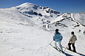 Valdezcaray. Ski resort. Ezcaray. La Rioja. Spain.