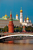 The Kremlin and Moscow River, Moscow. Russia