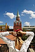 Holy Trinity tower. Kremlin. Moscow. Russia