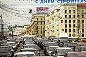 Traffic. Moscow, Russia