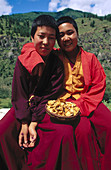 Lama children. Bhutan.