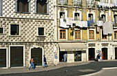 Casa dos Bicos, Rúa dos Bacalhoeiros. Lisbon. Portugal