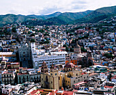 Guanajuato city in Mexico