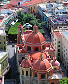 San Diego Church in Guanajuato City. Guanajuato State. Mexico