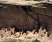 Anasazi Cliff Palace. Mesa Verde National Park. Colorado, USA