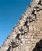 Staircase. Pyramid of the Magician. Uxmal. Yucatán. Mexico.