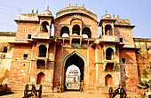 Entrance at Ramnagar Fort. Varanasi. Utar Pradesh. India