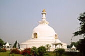 Vishwa Shanti Stupa (World Peace Stupa). Vaishali. Bihar. India