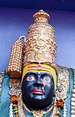 Goddess of Tulajapur Bhavani Mata (Durga). Navaratri Festival. Pune. Maharashtra. India.