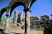 Ruins of old Portuguese Fort. Bassein. Maharashtra. India