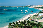 Palm Beach. Aruba, Dutch Caribbean