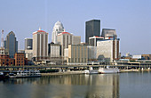 Ohio River. Louisville, Kentucky, USA.