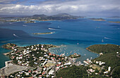 Cruz Bay, St. John, US Virgin Islands. West Indies, Caribbean.