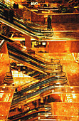 Trump Tower escalators. Manhattan. New York City. USA