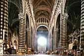 Interior of the Duomo. Siena. Italy