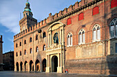 Palazzo Comunale (Town Hall) at Piazza Maggiore. Bologna. Italy