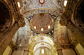 Dome of the church in the monastery of Santa Maria de Valldigna. Valencia province. Spain