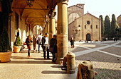 Piazza Santo Stefano. Bologna. Italy