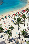 Waikiki Beach. Honolulu. Oahu Island. Hawaii