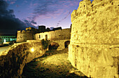 The castle. Monte Sant Angelo. Gargano area. Puglia. Italy