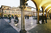 Popolo Square. Ascoli Piceno. The Marches. Italy