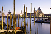 Canal Grande and Santa Maria della Salute church. Venice. Veneto. Italy.