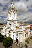 San Francisco church. Cuenca. Ecuador.